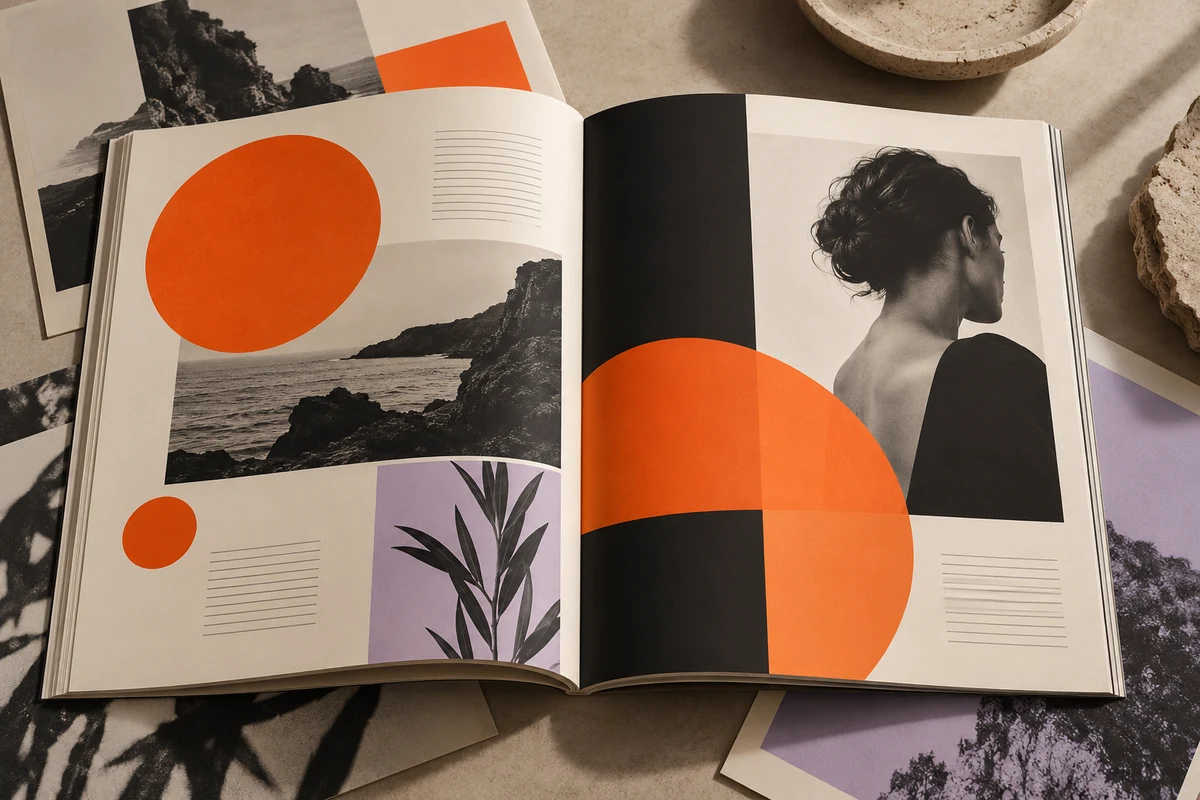Mockup conceptual de Revista Umbral